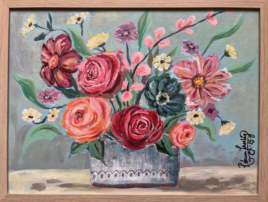 Original Art - "Grandmothers Bouquet"